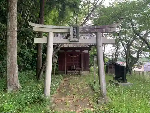 熊野神社の鳥居