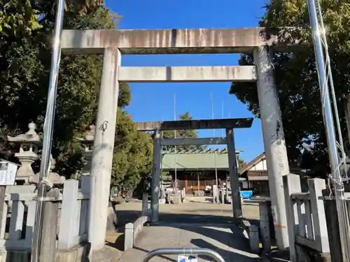 御井神社の鳥居