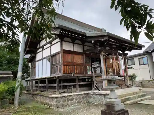 広瀬神社の本殿