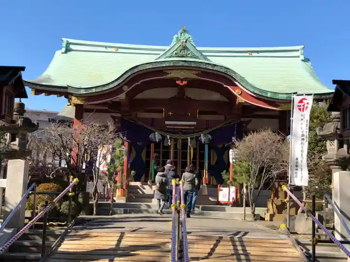 千住神社の本殿・本堂