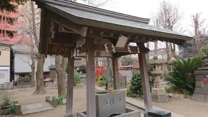 若宮八幡宮 の手水舎