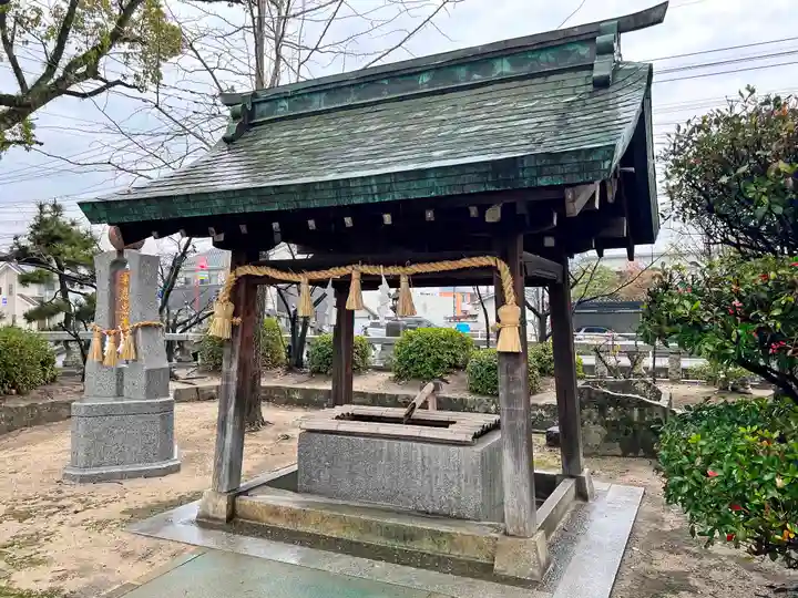 佐賀縣護國神社の手水舎