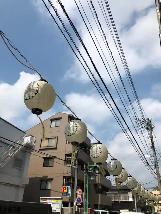 菊名神社の周辺