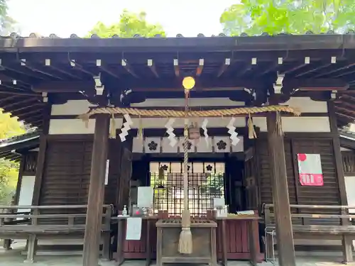 安居神社の本殿