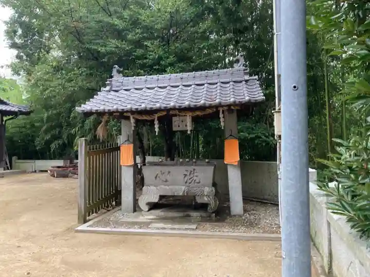 貴布祢神社の手水舎