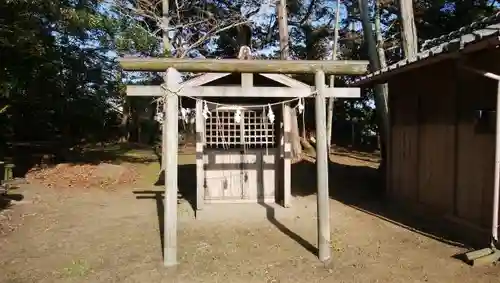 大鳥神社の鳥居