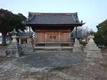 西神明社の本殿・本堂