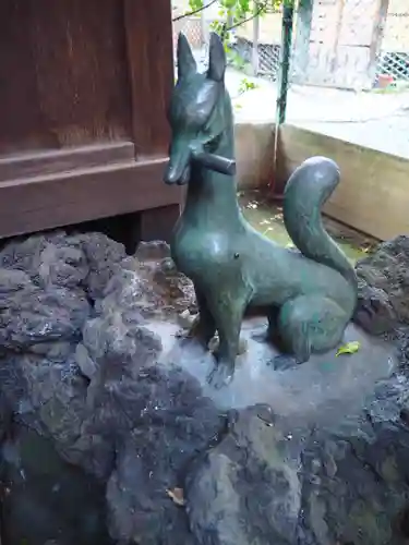 諏訪神社の狛犬