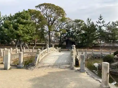 曽根天満宮の庭園