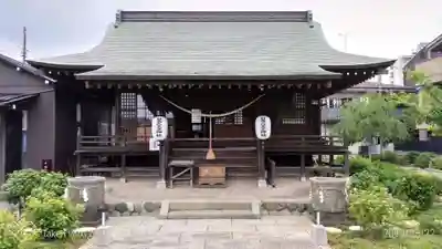 日吉八王子神社の本殿・本堂