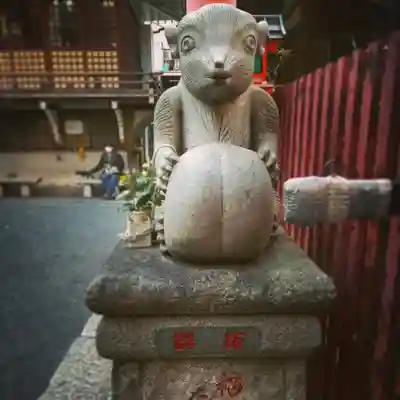 柳森神社の狛犬