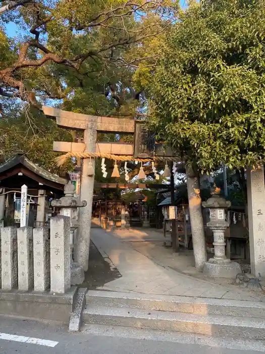 三島神社の鳥居