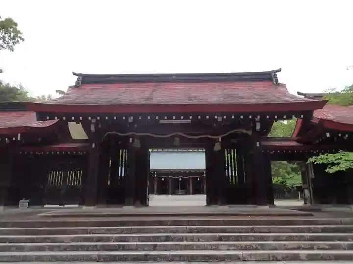 阿波神社の山門・神門