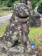 冠嶽神社の狛犬