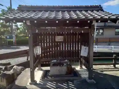 安羅神社の手水舎