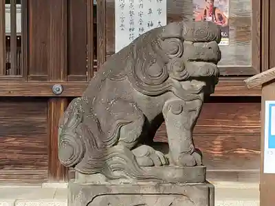 井草八幡宮の狛犬