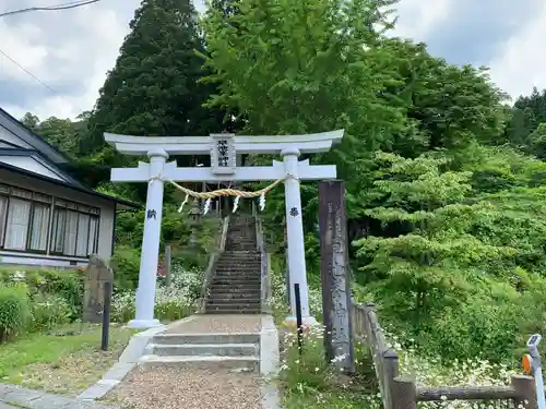 早池峯神社の鳥居