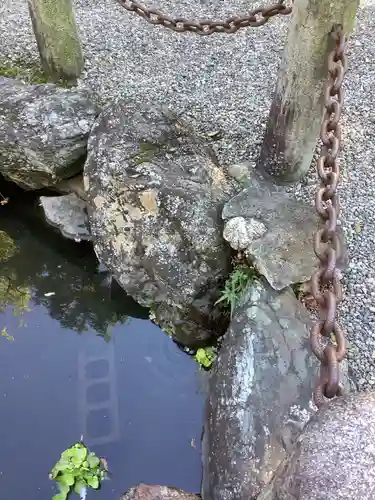 若宮神明社の庭園