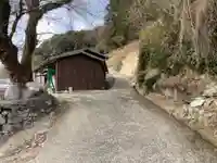 籠御前社の周辺