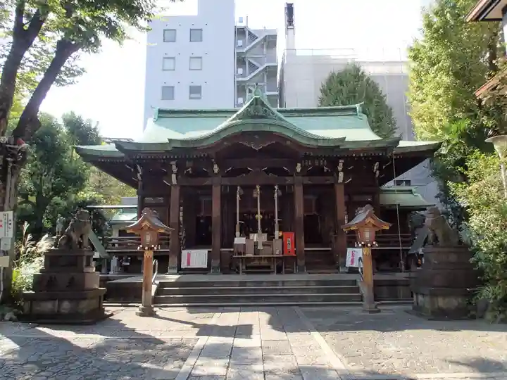 鐵砲洲稲荷神社の本殿・本堂
