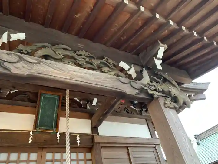 健速神社の本殿・本堂