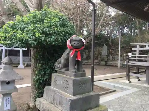 小動神社の狛犬