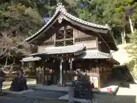 走田神社の本殿・本堂