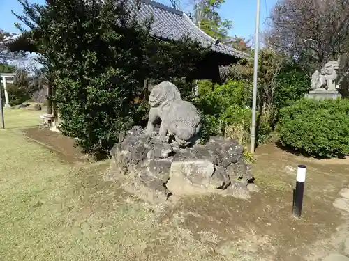 境香取神社の狛犬