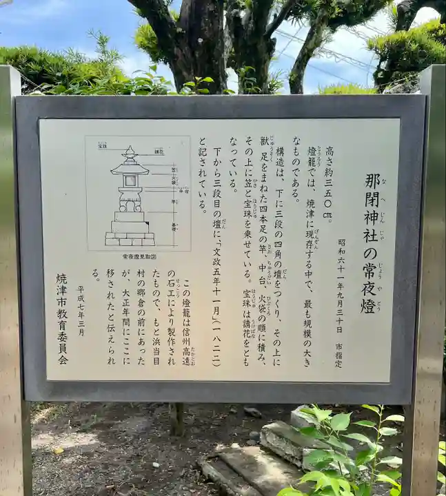那閉神社(静岡県)