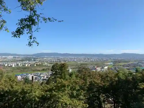 石清水八幡宮の景色