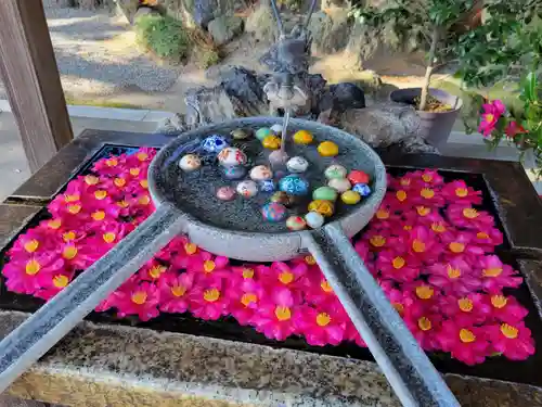 玉村八幡宮の手水