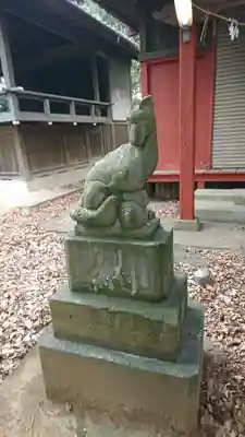 秋葉神社の狛犬