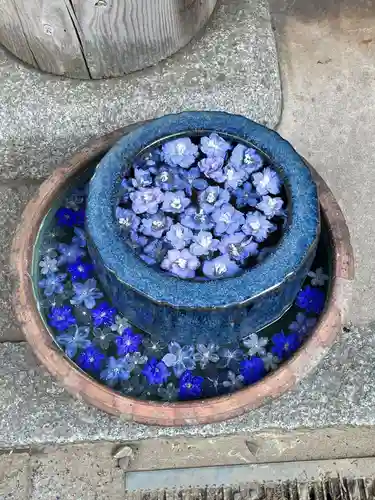 山﨑八幡宮の手水舎