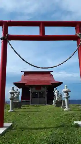 美谷稲荷神社の本殿