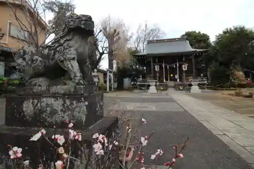 稲荷神社の狛犬