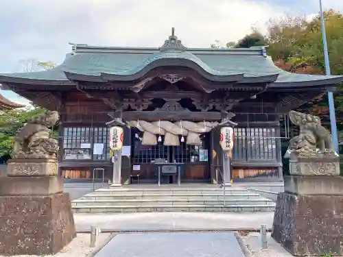 賣豆紀神社の本殿