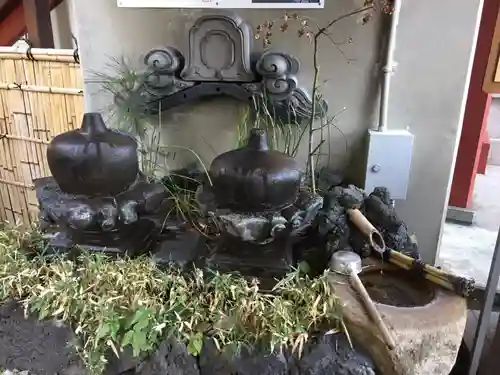 羽田神社の手水舎