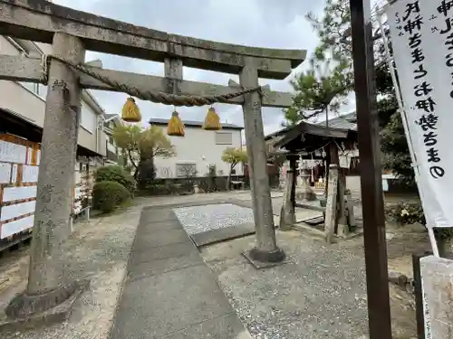 庄春日神社の鳥居