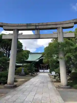 大元 宗忠神社の鳥居