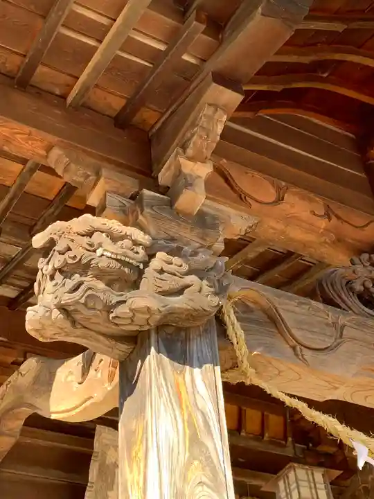 見渡神社 日枝神社の本殿・本堂