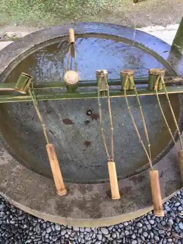 香積寺の手水舎