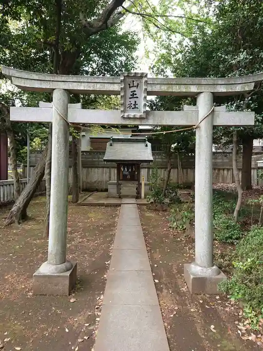 森野住吉神社の鳥居