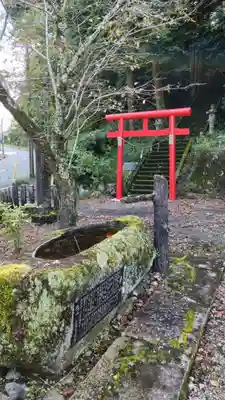 天ヶ峯稲荷神社の手水舎