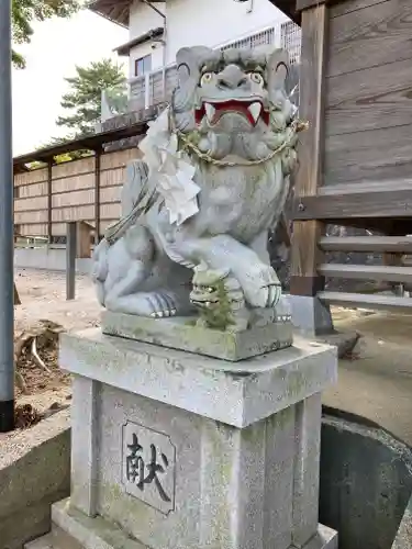 日吉神社の狛犬