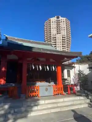 麻布氷川神社の本殿・本堂