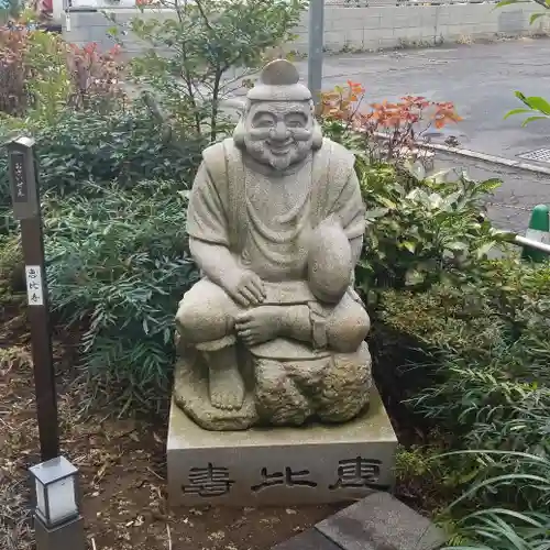 成子天神社の像