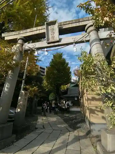 小野照崎神社の鳥居