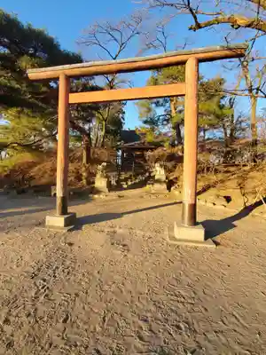 利根英霊殿の鳥居