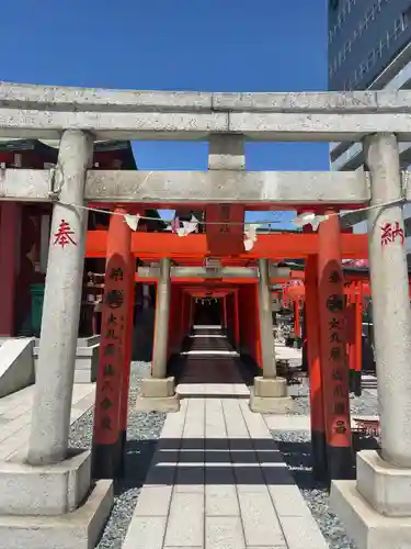 東京羽田 穴守稲荷神社の鳥居