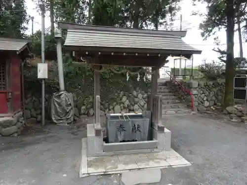 日吉神社の手水舎